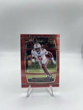 2022 Panini Select Draft Picks Garrett Wilson #4 card