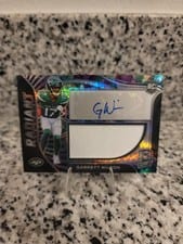 2022 Panini Spectra Radiant Rookie Patch Signatures Garrett Wilson #RAD-GWI card