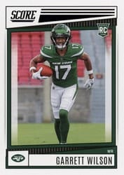 2022 Score Base Set Garrett Wilson #306 card
