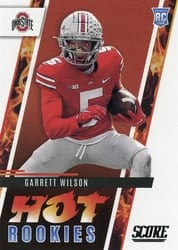2022 Score Hot Rookies Garrett Wilson #HR8 card