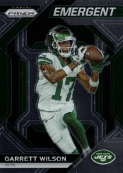 2023 Panini Prizm Emergent Garrett Wilson #20 card