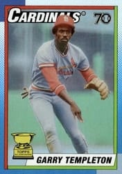2021 Topps All-Star Rookie Cup Base Set Garry Templeton #88 card