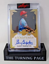 2025 Leaf Spectacular Baseball Spectacular Signatures Garry Templeton #S-GT1 card
