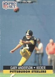 1991 Pro Set Base Set Gary Anderson #271 card