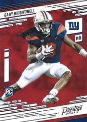 2021 Panini Prestige Base Set Gary Brightwell #290 card