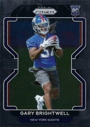 2021 Panini Prizm Base Set Gary Brightwell #400 card