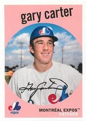 2018 Topps Archives Base Set Gary Carter #69 card