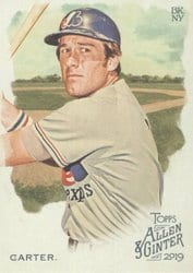 2019 Topps Allen & Ginter Base Set Gary Carter #138 card