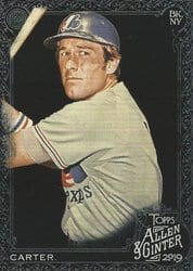 2019 Topps Allen & Ginter X Base Set Gary Carter #138 card