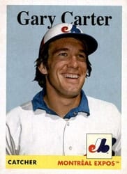 2019 Topps Archives Base Set Gary Carter #43 card
