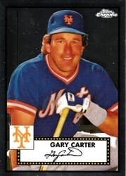 2021 Topps Chrome Platinum Anniversary Base Set Gary Carter #632 card