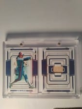 2023 Panini National Treasures Legendary Materials Booklets Gary Carter #9 card