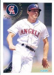 1994 Fleer Base Set Gary DiSarcina #52 card