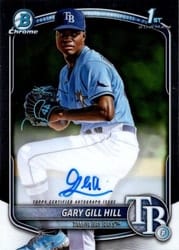 2025 Bowman Chrome Prospects Autographs Gary Gill Hill #CPA-GG card