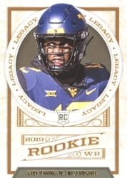 2019 Panini Legacy Base Set Gary Jennings Jr #167 card