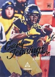 2019 Panini Luminance Base Set Gary Jennings Jr #185 card
