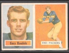 1957 Topps Gary Knafelc #45 card