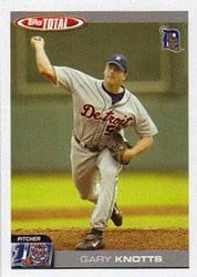 2004 Topps Total Base Set Gary Knotts #38 card