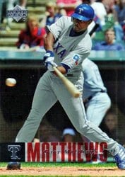 2006 Upper Deck Base Set Gary Matthews #457 card
