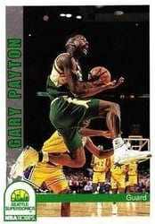 1992-93 Hoops Base Set Gary Payton #219 card
