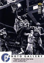 1995-96 Collector's Choice Base Set Gary Payton #395 card