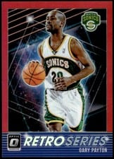 2018 Panini Donruss Optic Retro Series Gary Payton Holo #20 card