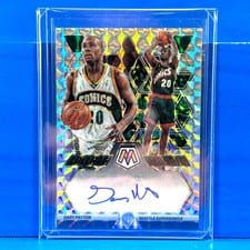 2022-23 Panini Mosaic Collage Autographs Mosaic Gary Payton #CM-PAY card