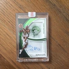 2024 Panini Immaculate Shadowbox Signature Gary Payton #25 card