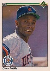 1990 Upper Deck Base Set Gary Pettis #385 card
