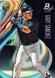 2018 Bowman Platinum Base Set Gary Sanchez #83 card