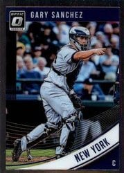 2018 Donruss Optic Base Set Gary Sanchez #116 card