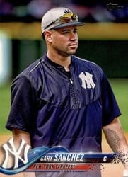 2018 Topps Base Set Gary Sanchez #340 card