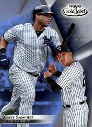 2018 Topps Gold Label Base Set Gary Sanchez #69 card