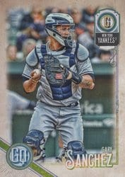 2018 Topps Gypsy Queen Base Set Gary Sanchez #57 card