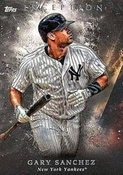 2018 Topps Inception Base Set Gary Sanchez #77 card