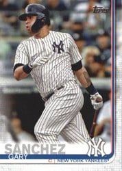 2019 Topps Base Set Gary Sanchez #353 card