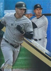 2019 Topps Gold Label Base Set Gary Sanchez #43 card