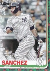 2019 Topps Holiday Base Set Gary Sanchez #HW175 card