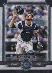 2019 Topps Museum Collection Base Set Gary Sanchez #59 card