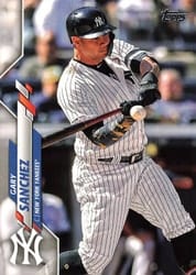 2020 Topps Base Set Gary Sanchez #46 card