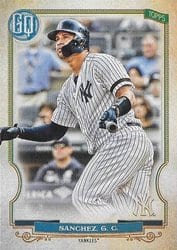 2020 Topps Gypsy Queen Base Set Gary Sanchez #152 card