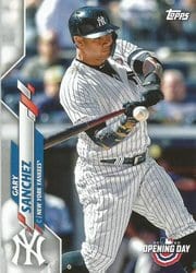 2020 Topps Opening Day Base Set Gary Sanchez #59 card