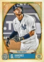 2021 Topps Gypsy Queen Base Set Gary Sanchez #220 card