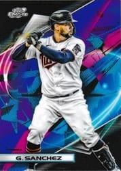 2022 Topps Cosmic Chrome Base Set Gary Sanchez #84 card