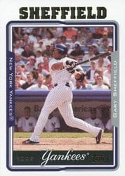 2005 Topps Base Set Gary Sheffield #40 card