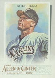 2020 Topps Allen & Ginter Base Set Gary Sheffield #331 card