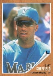 2021 Topps Archives Base Set Gary Sheffield #97 card