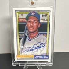 2022 Topps Archives 1992 Topps Debut Autographs Gary Sheffield #72DB-GS card