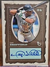 2024 Topps Brooklyn Collection Autographs Gary Sheffield #AC-GSH card