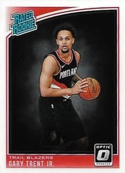 2018-19 Donruss Optic Base Set Gary Trent Jr. #199 card